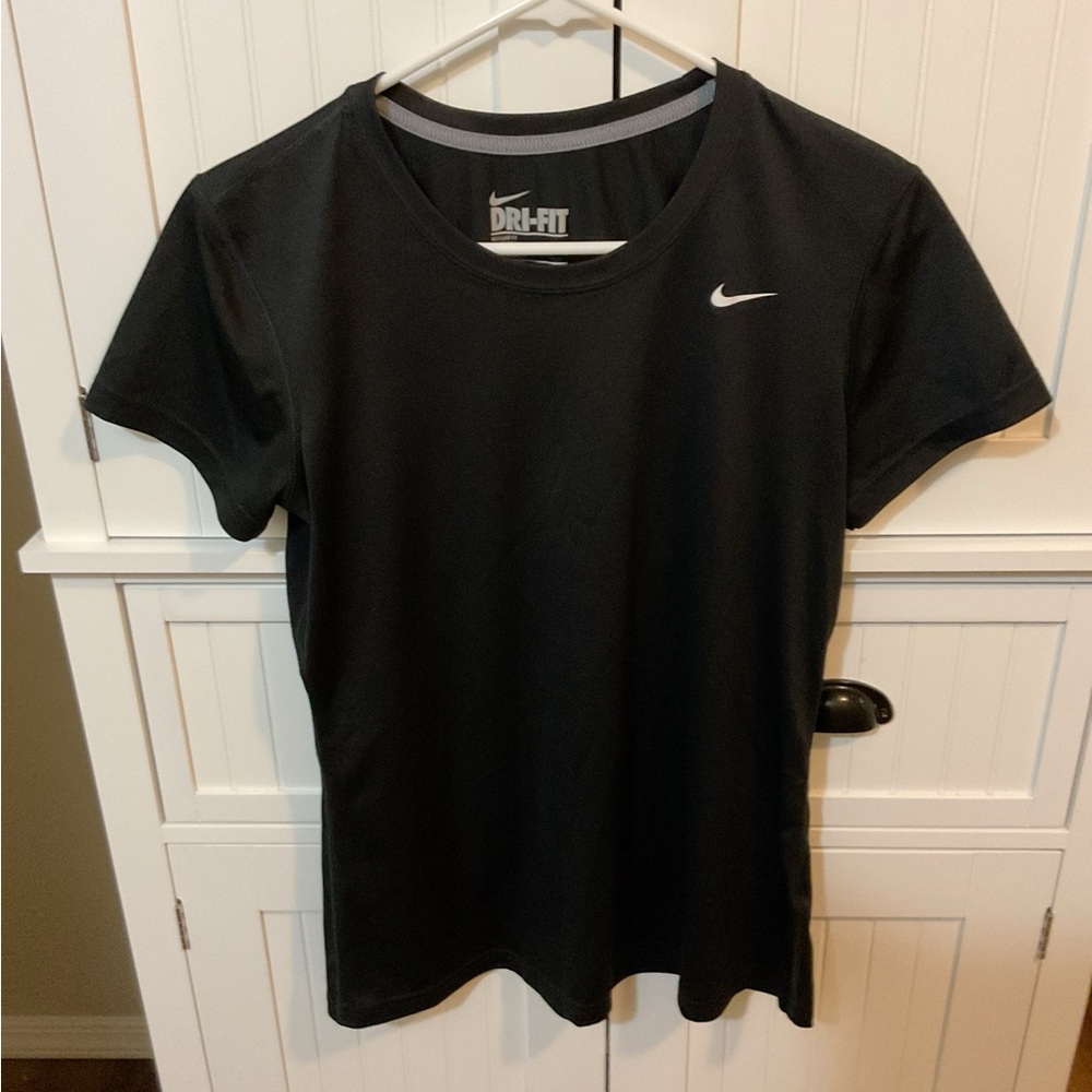 Nike Dri-FIT Black Short Sleeve Athletic Tee